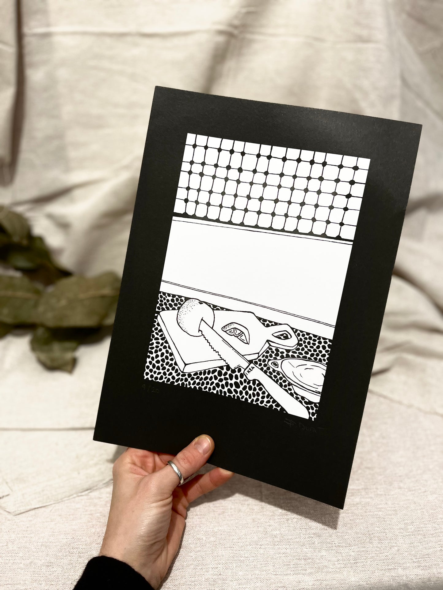 PRINT - Cuchillo A4