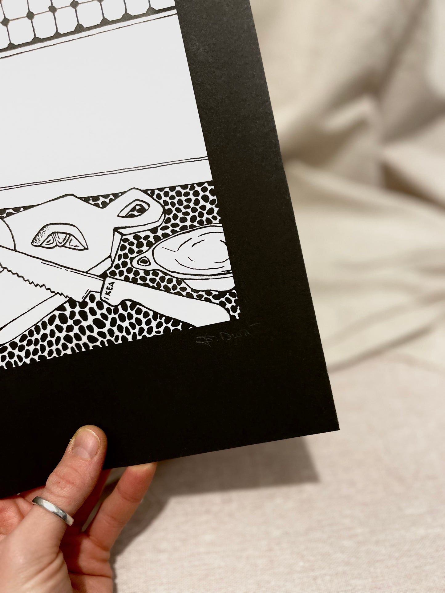 PRINT - Cuchillo A4