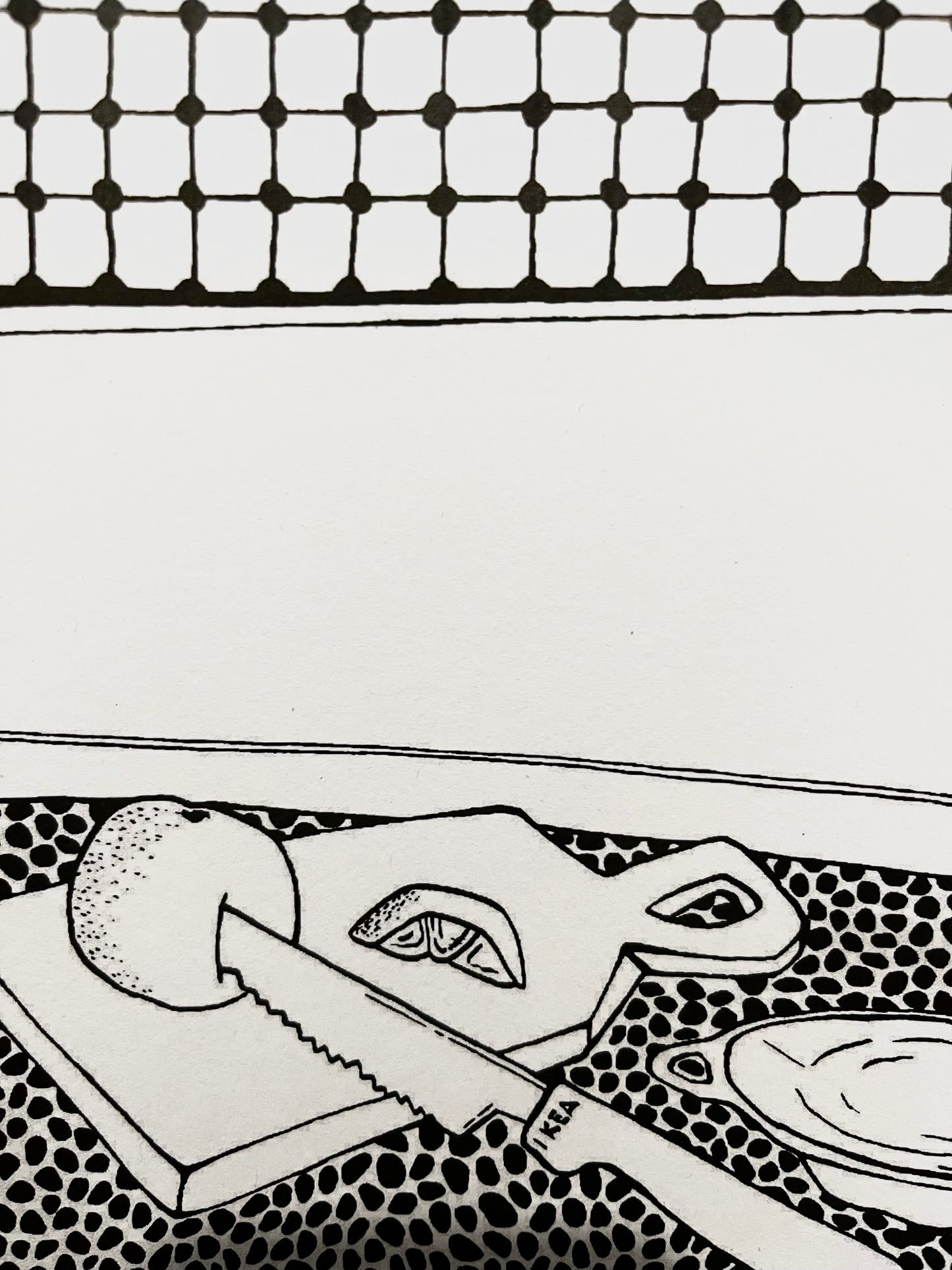 PRINT - Cuchillo A4