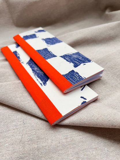 Libreta xilografía / Tapa blanda / Alargada