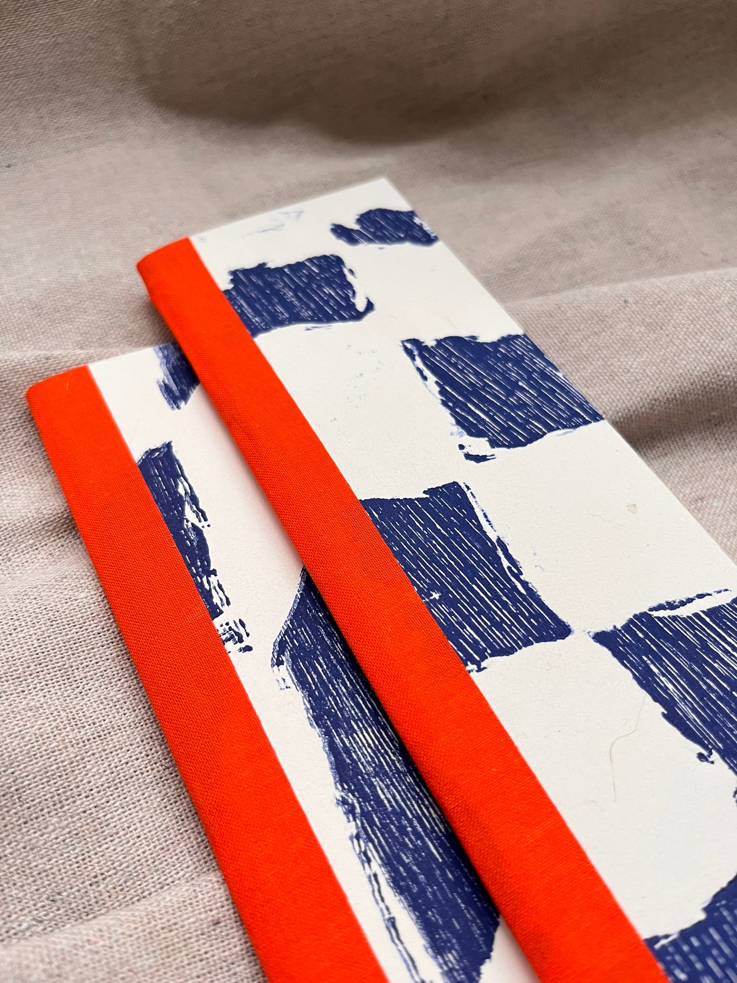 Libreta xilografía / Tapa blanda / Alargada