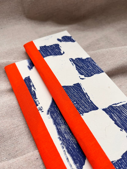Libreta xilografía / Tapa blanda / Alargada