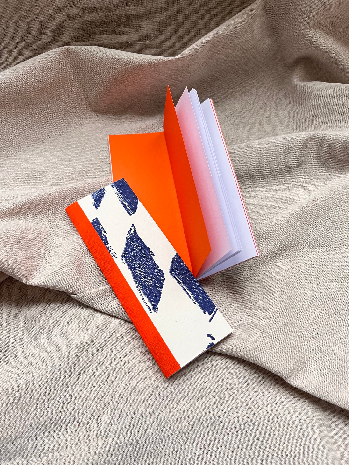 Libreta xilografía / Tapa blanda / Alargada