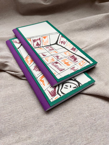 Libreta litografía / Tapa dura / Alargada