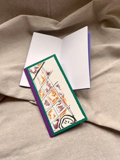 Libreta litografía / Tapa dura / Alargada