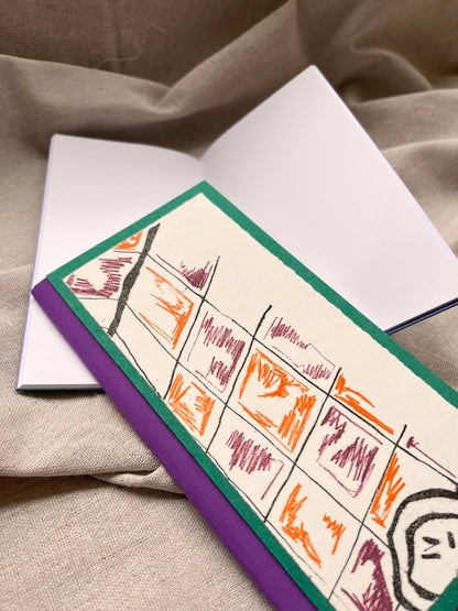 Libreta litografía / Tapa dura / Alargada