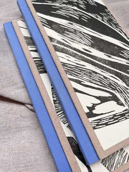 Libreta xilografía / Tapa dura / Alargada