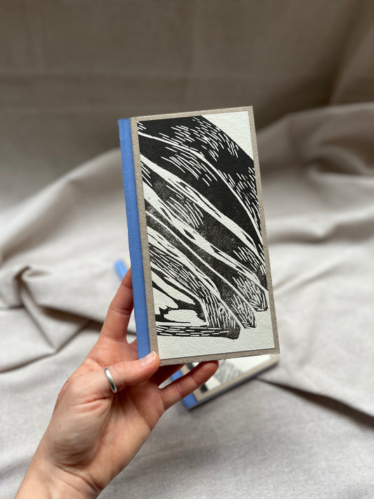 Libreta xilografía / Tapa dura / Alargada