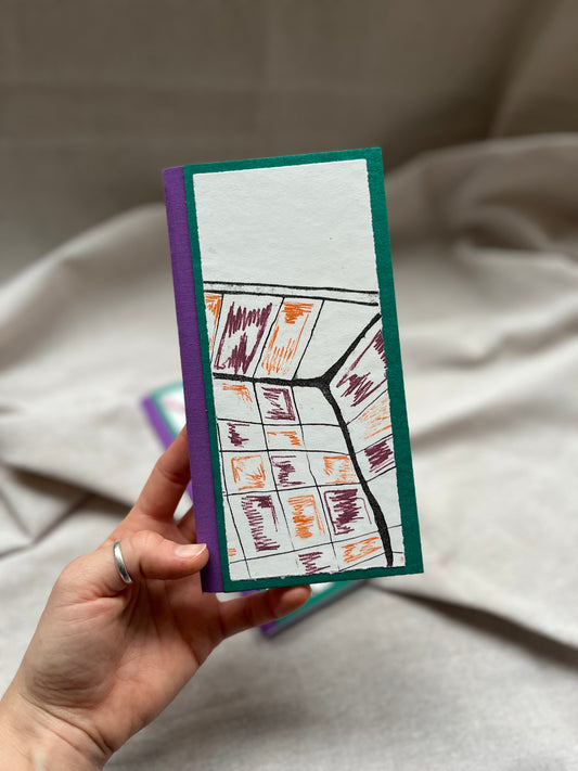 Libreta litografía / Tapa dura / Alargada