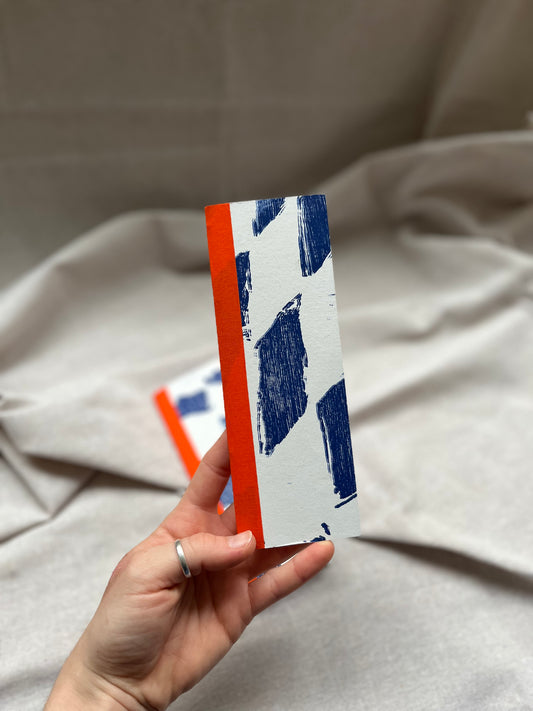 Libreta xilografía / Tapa blanda / Alargada