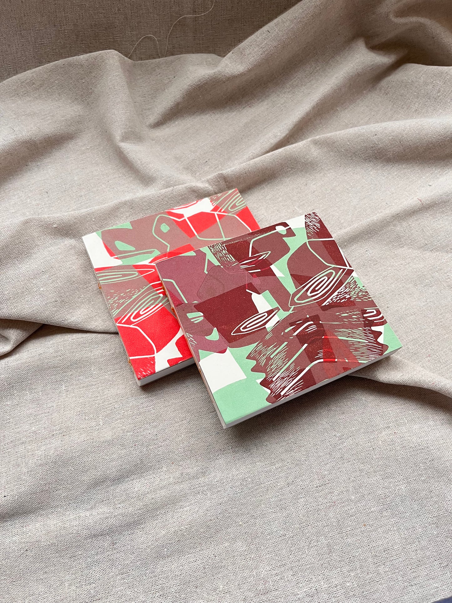 Bloc xilografía 300gr / Tapa dura / A6 cuadrada