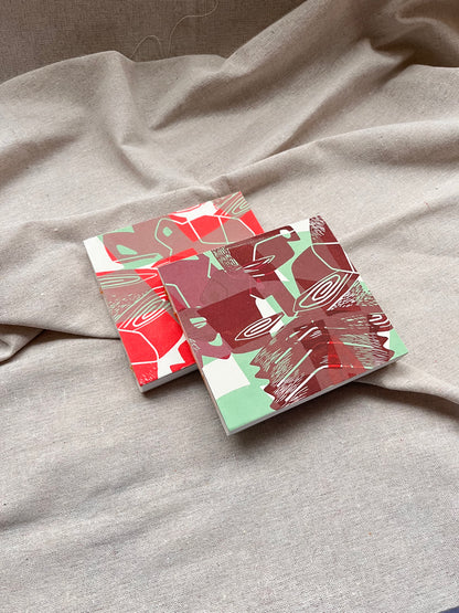 Bloc xilografía 300gr / Tapa dura / A6 cuadrada