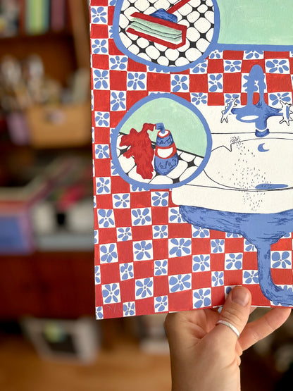 PRINT - Afeitarse (A4)